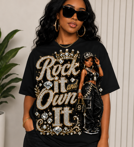 Rock It and Own It PNG Digital Print