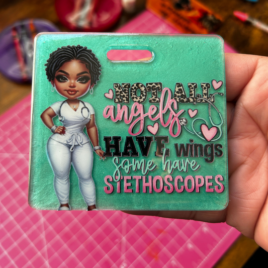 Motivational Nurse Badge Reel