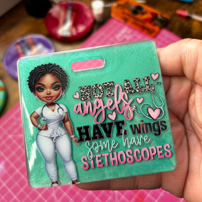 Motivational Nurse Badge Reel