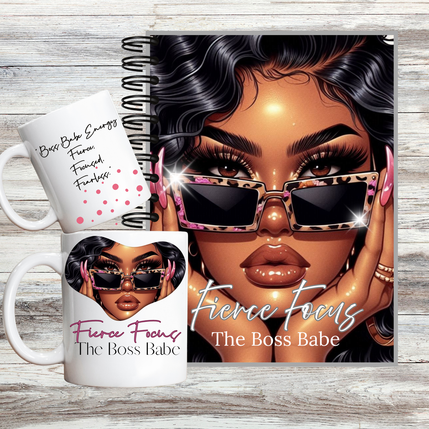 Fierce Focus Notebook | Boss Babe