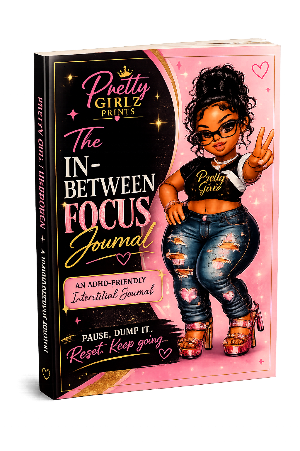 The In-Between Focus Journal | ADHD-Friendly Interstitial Journal