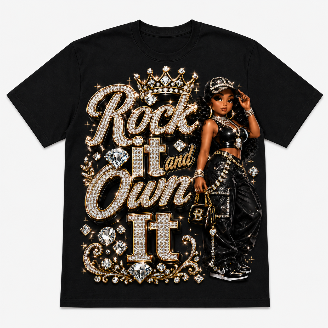 Rock It and Own It PNG Digital Print