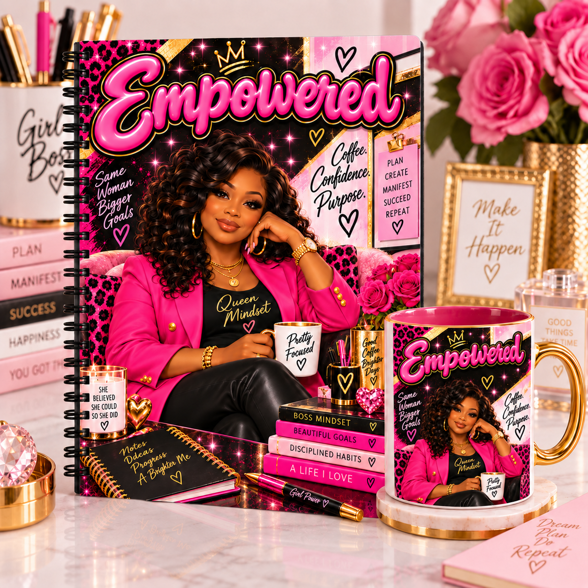 Empowered Notebook & Mug Gift Set