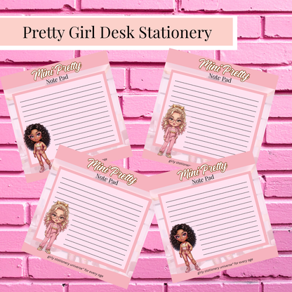 Cute Pocket Memo Pad | Girly Desk & Planner Accessory
