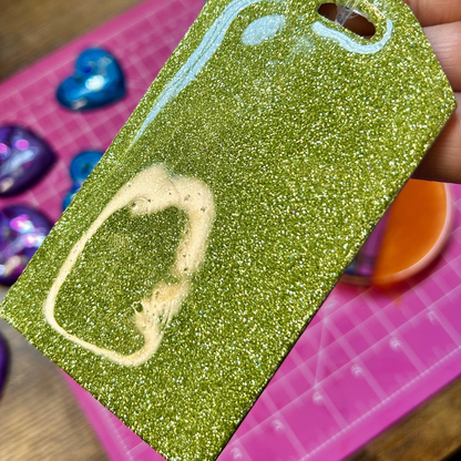 Livin’ on a Prayer Resin Luggage Tag